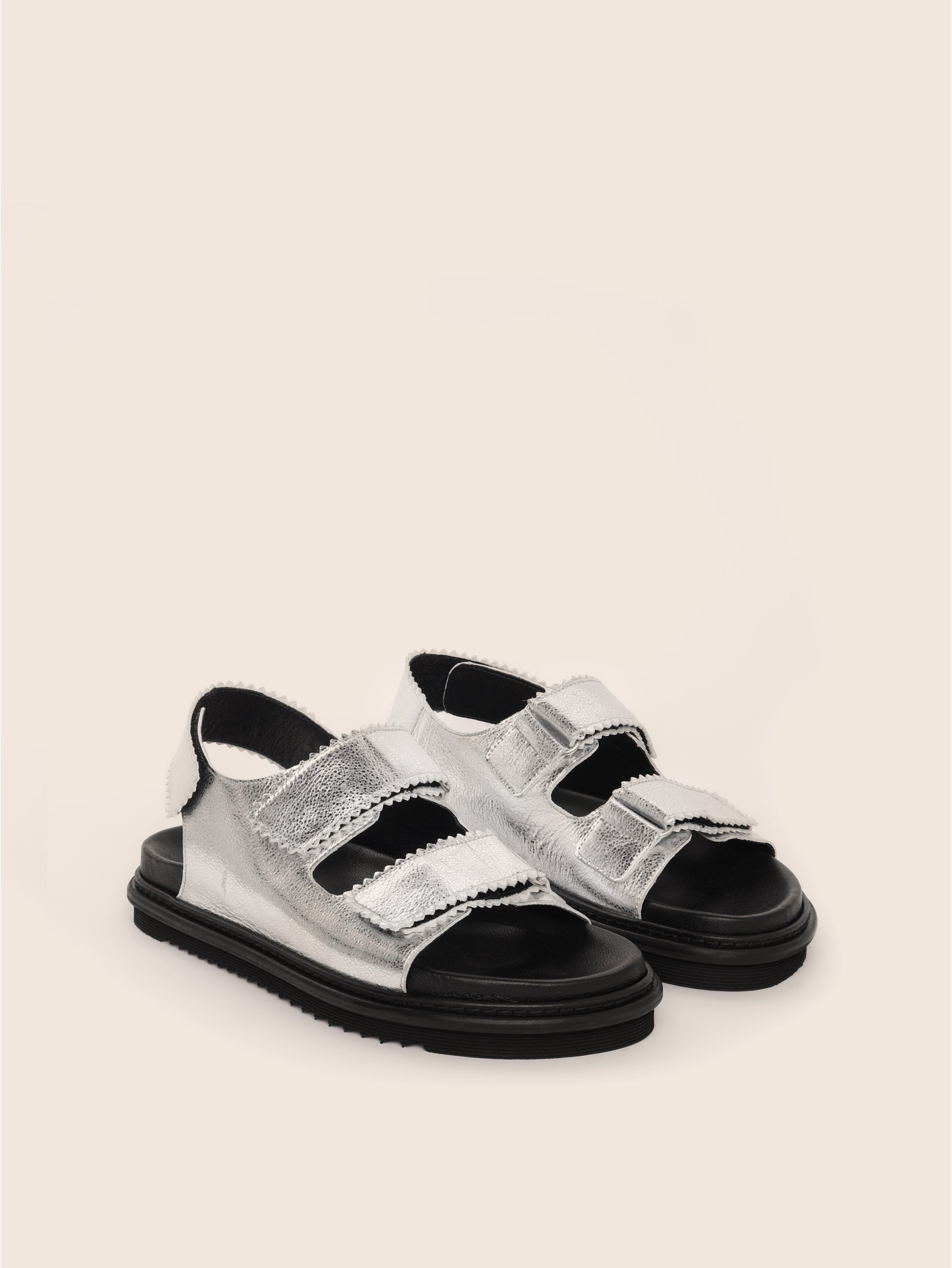 Tavira Silver Sandal