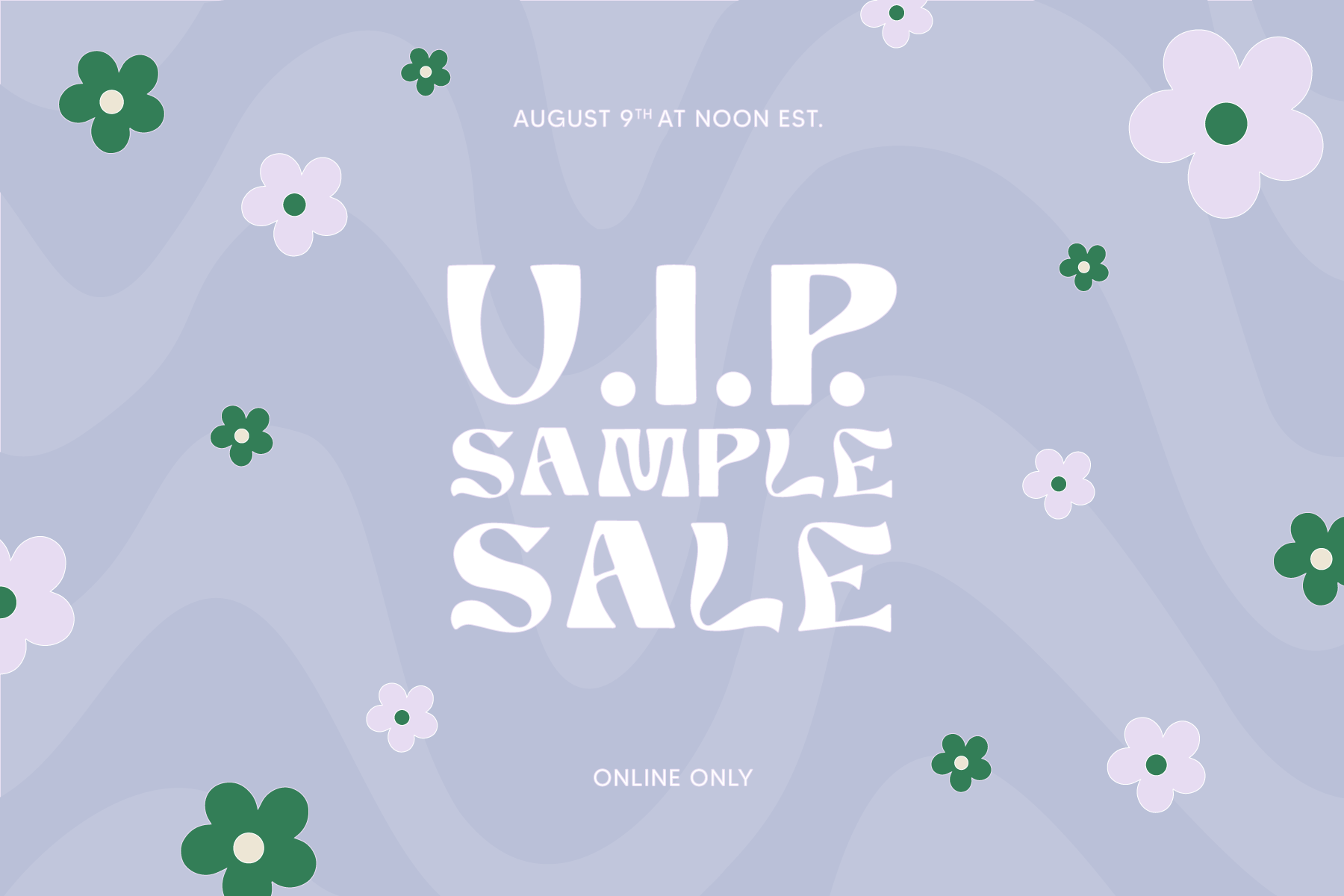 Online Sample Sale / August 2022