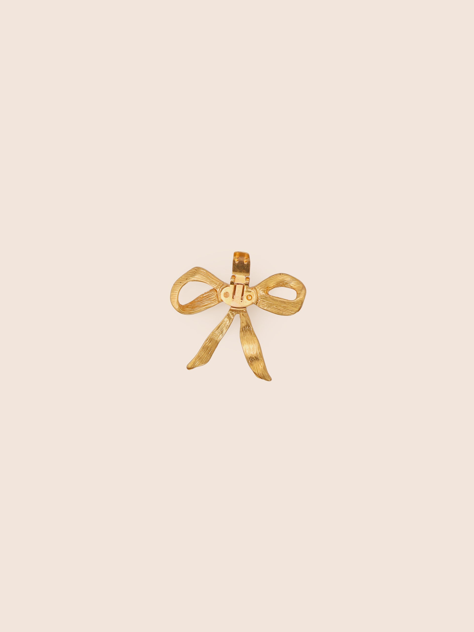 Bow Clip Gold