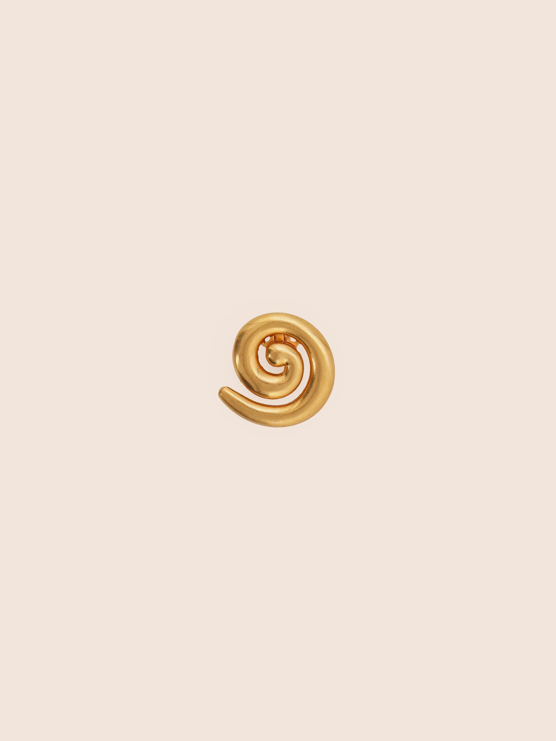 Swirl Clip Gold