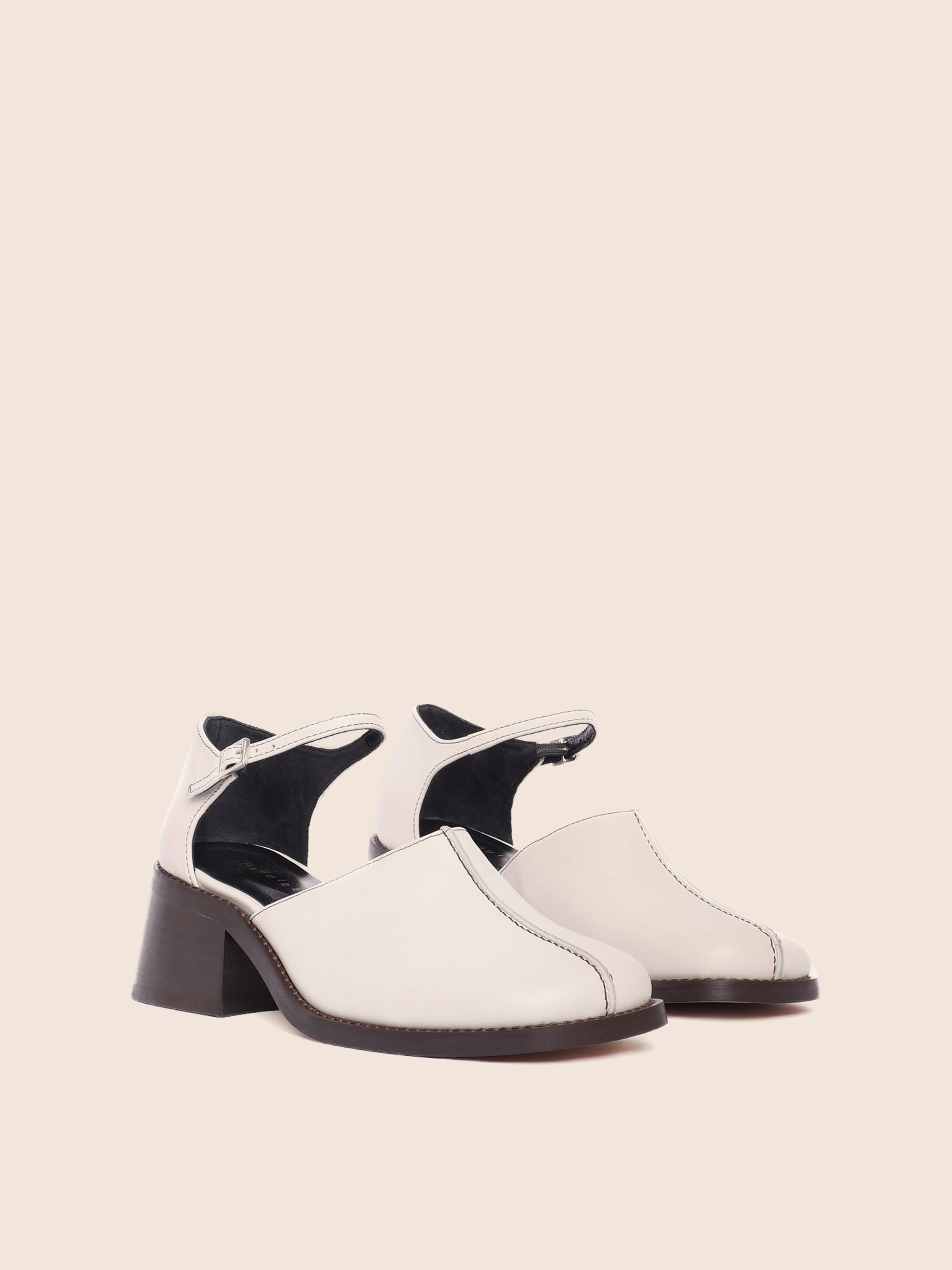 Mafra Cream Heel