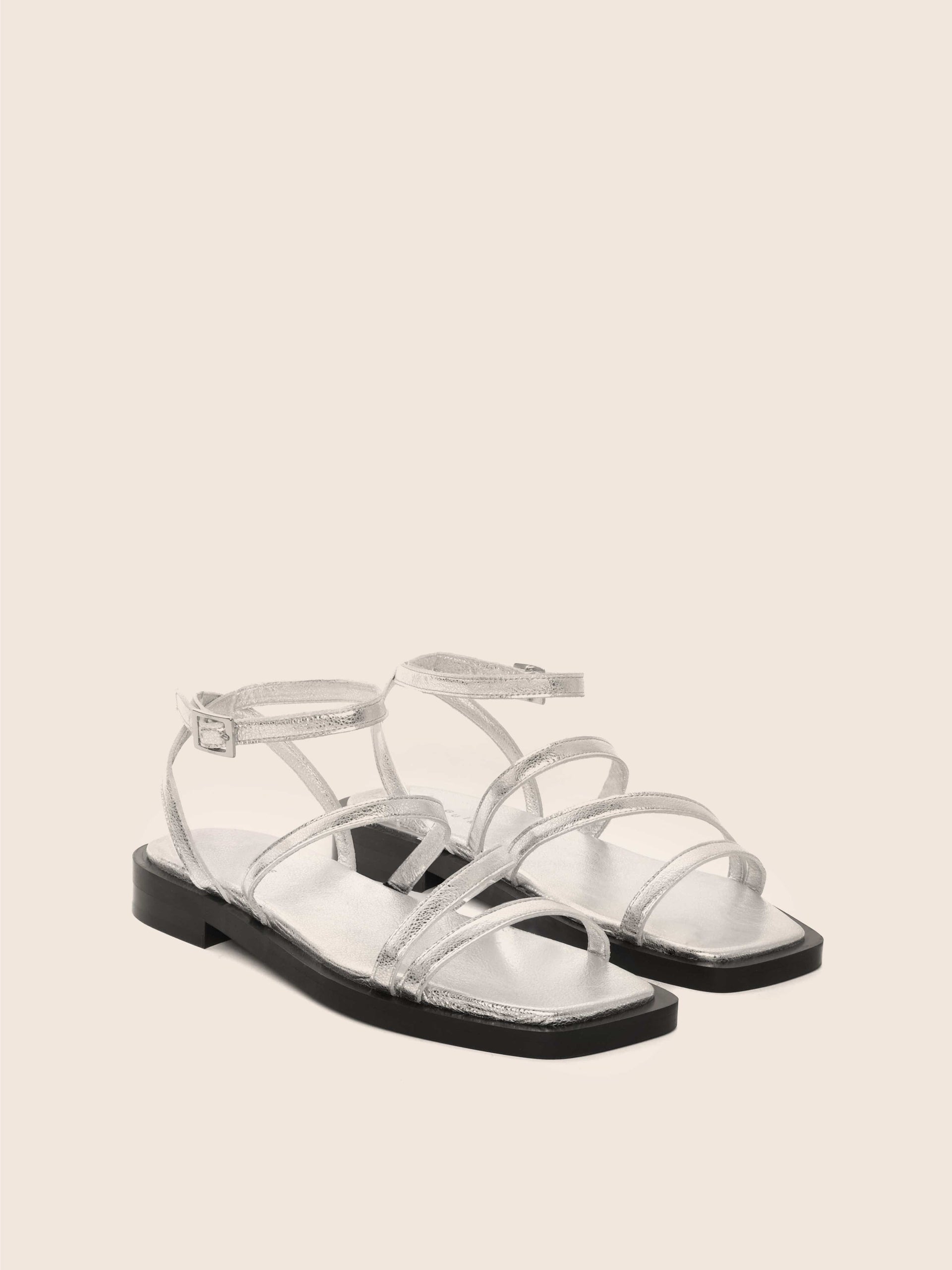 Pavia Silver Sandal