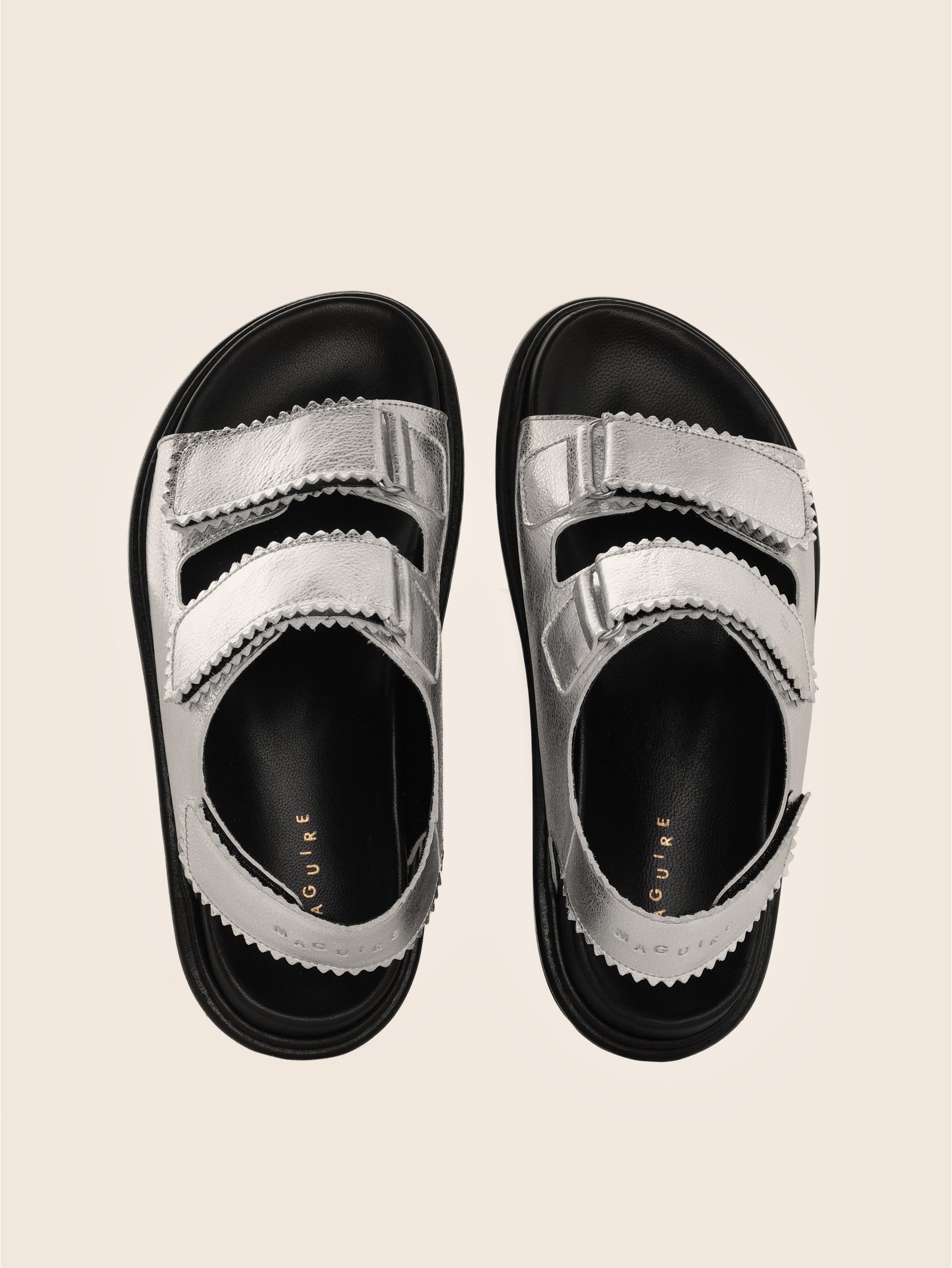 Tavira Silver Sandal