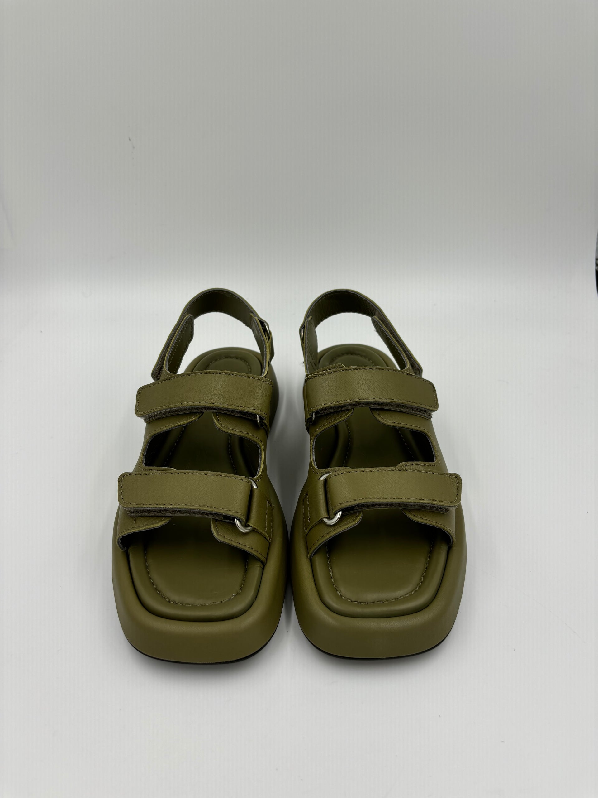 Imperfect Murcia Olive Sandal