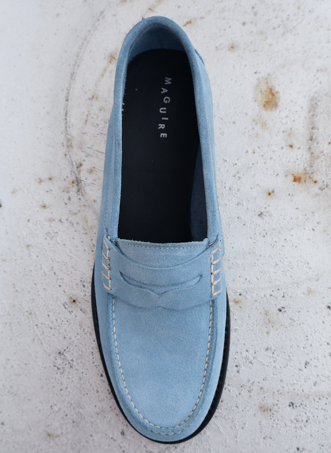 Napoli Sky Suede Loafer
